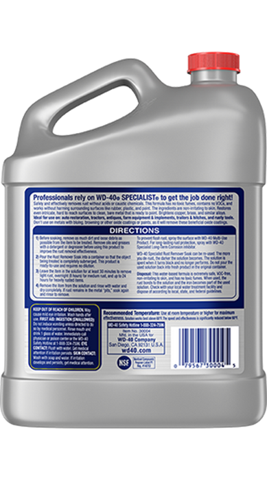 WD-40 Specialist Rust Remover Soak