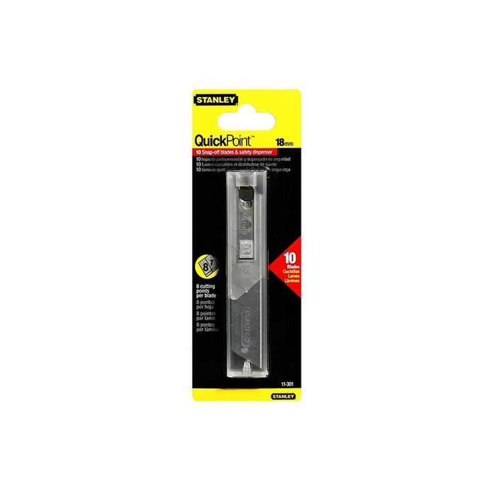 STANLEY Quick Point and Snap-Off Knife Blades