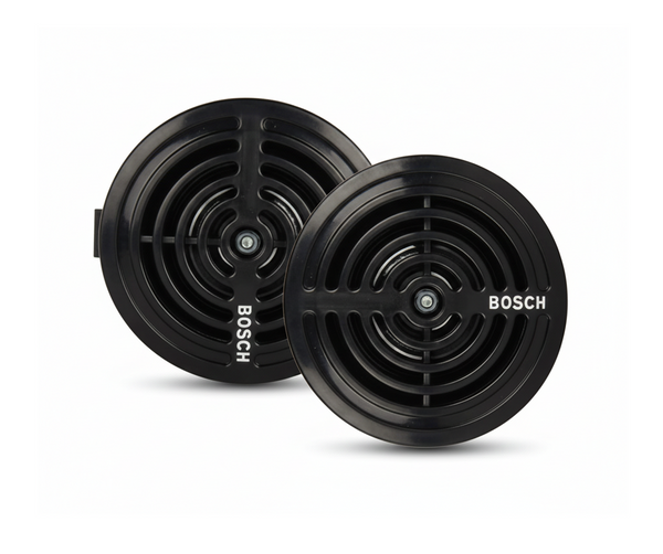 Bosch Europa/Supertone Horn with Decorative Grill (Black), 12V/24V