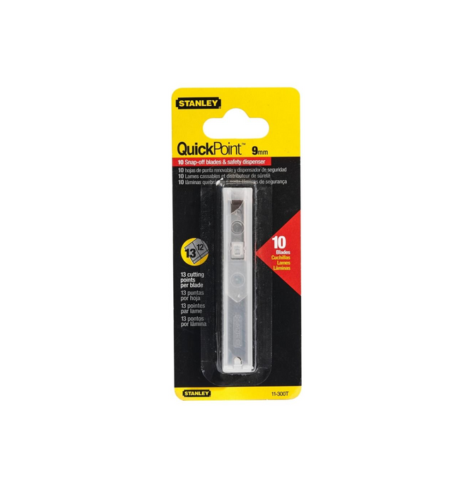 STANLEY Quick Point and Snap-Off Knife Blades