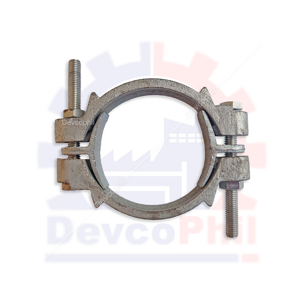 Double Bolt Hose Clamp – Malleable Iron