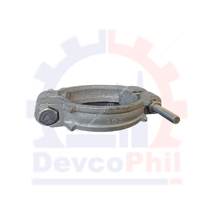 Double Bolt Hose Clamp – Malleable Iron