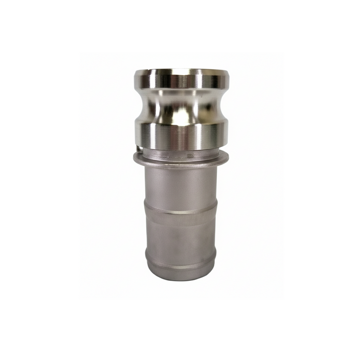 Camlock Type E - Hose Shank Adapter, Aluminum