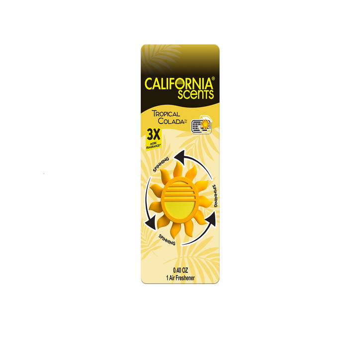 California Scents Novelty Vent Sun Spinner