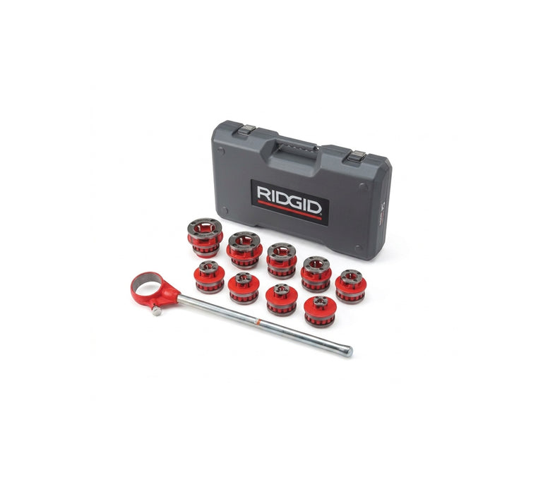RIDGID Exposed Ratchet Threader Set with Case