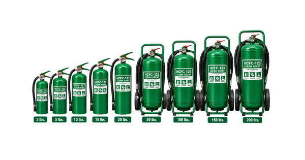 MEL HCFC-123 Fire Extinguisher – Refill