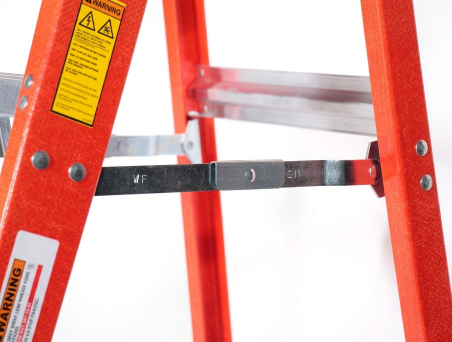 RIDGID Fiberglass Step Ladders with Protop - TYPE IA HEAVY-DUTY (300 LBS.)