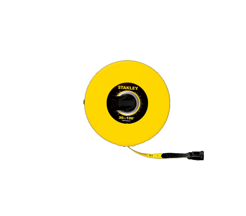 STANLEY Closed Case Fiberglass Long Tape Measure