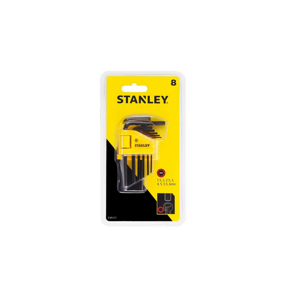 STANLEY Hex Key Set 8PC & 10PC