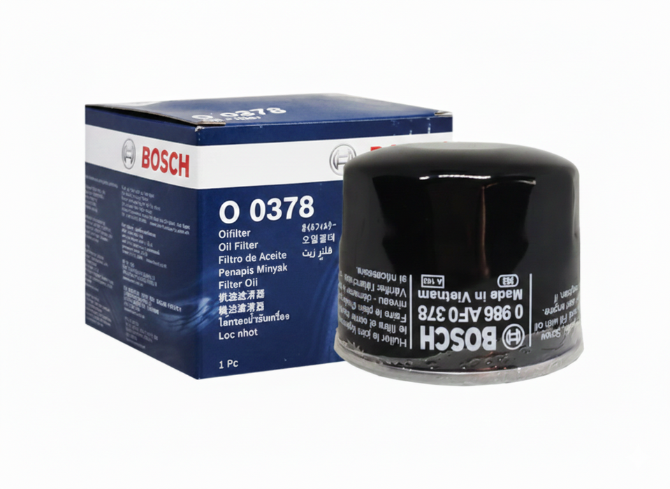Bosch Oil Filter, Spin-On - O 0378, O 0382