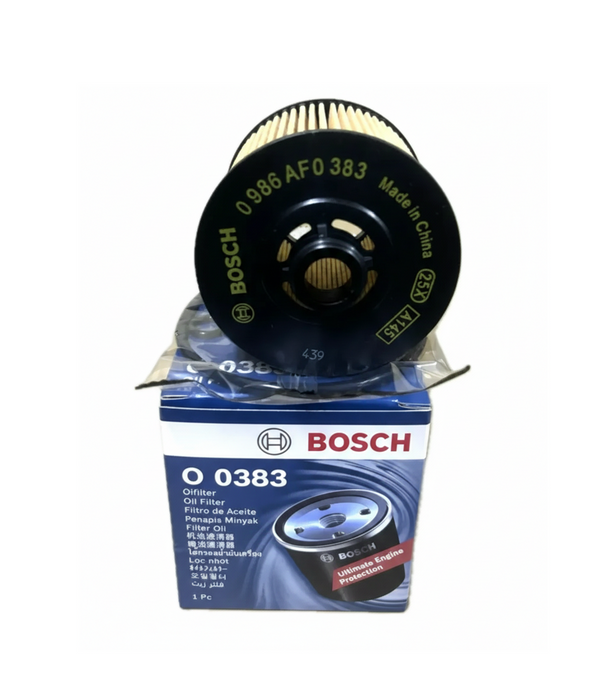 Bosch Oil Filter, Element - O 0383, O 0502