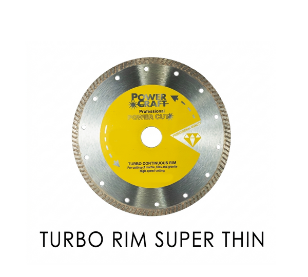 Powercraft Turbo Rim Super Thin and Laser Welded – Diamond Blade
