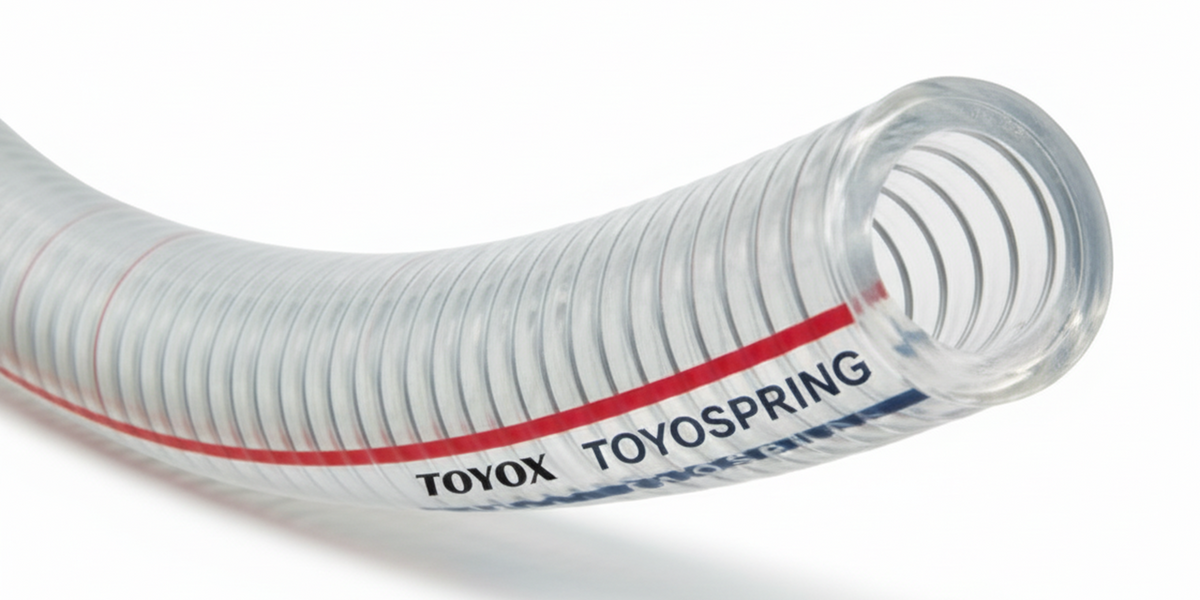 Toyox Toyospring Wire Reinforced Soft PVC Hose — Devcophil