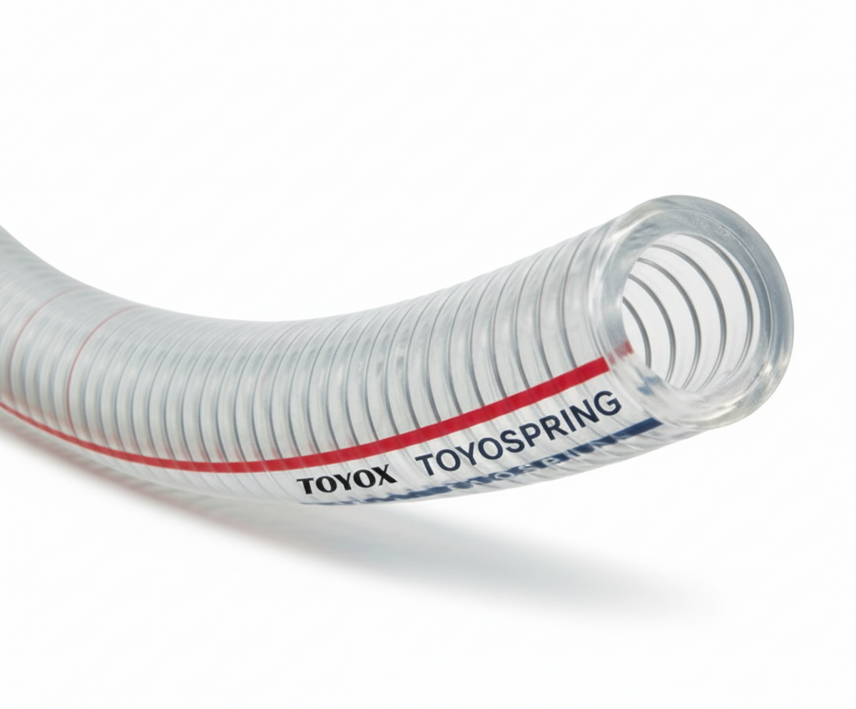 Toyox Toyospring Wire Reinforced Soft PVC Hose — Devcophil