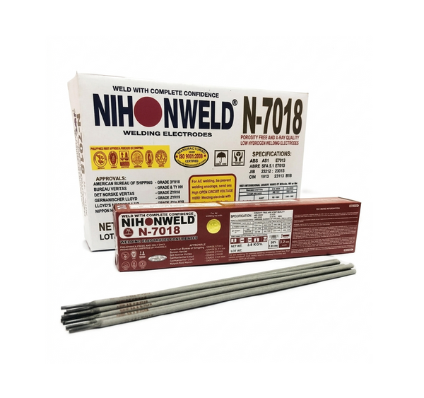 N-7018 & EASY 7018 NIHONWELD Low Hydrogen Welding Electrodes