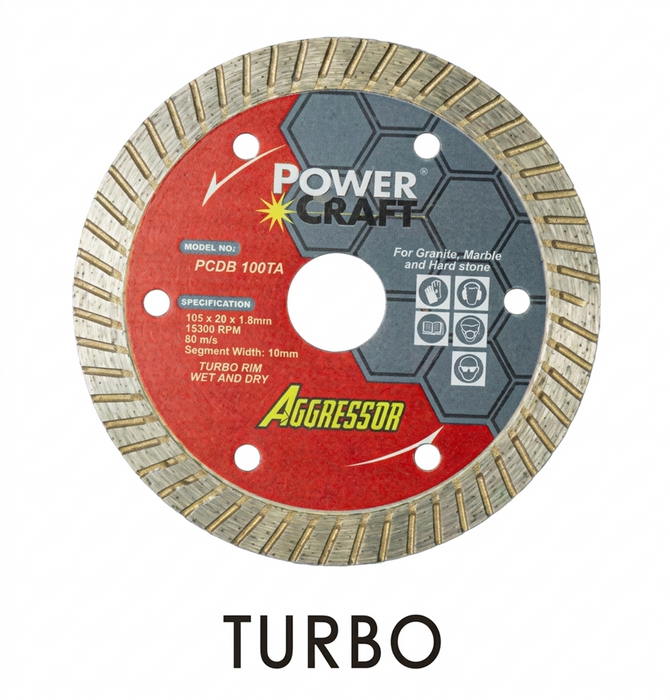 Powercraft Diamond Blade Aggressor Series