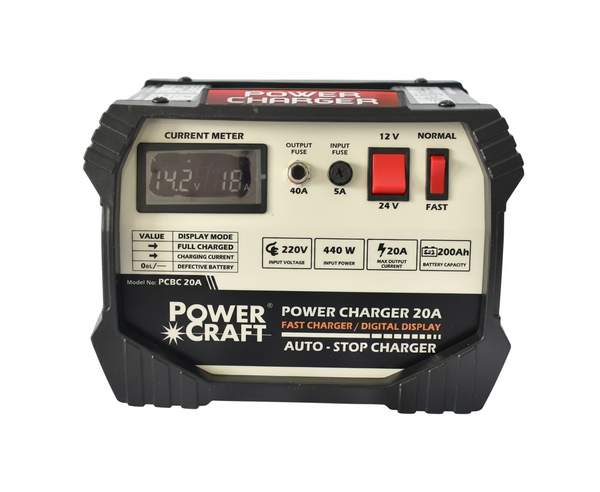 Powercraft Battery Charger - PCBC 20A, PCBC 30A, PCBC 50A