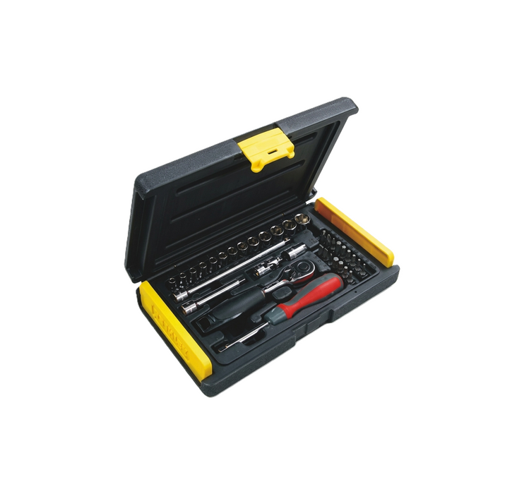 35-PC STANLEY Socket Set 1/4" DR