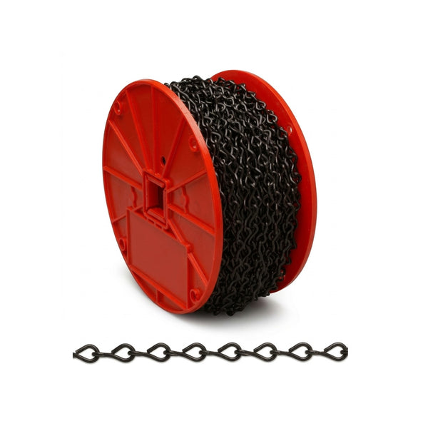 TOHO Single Jack Chain – Black Polycoated