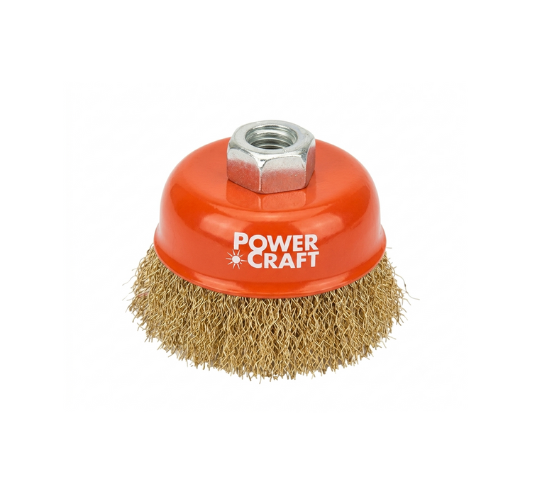 Powercraft Cup Brush Crimped Wire