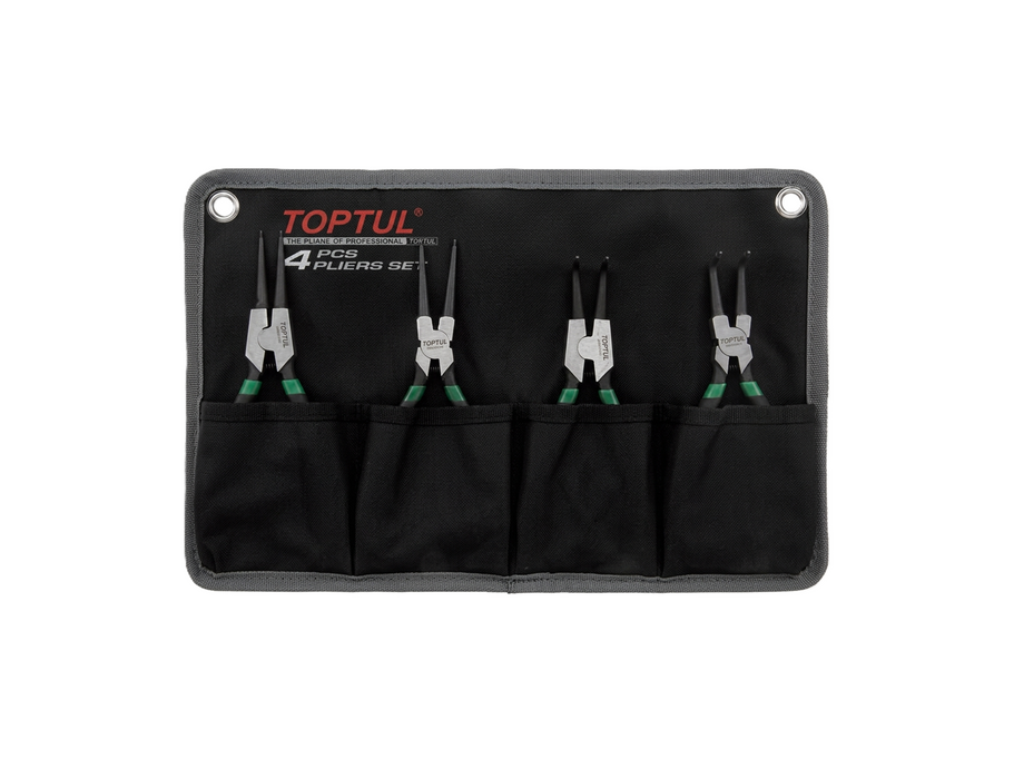 4PCS Retaining Ring Pliers Set - Toptul