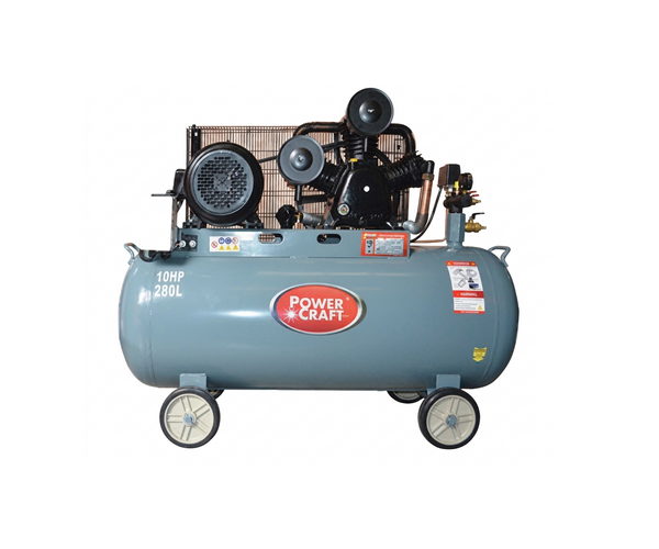 Powercraft Belt Driven Horizontal Air Compressor – PAC 100280V2S, PAC 150330, PAC 200500