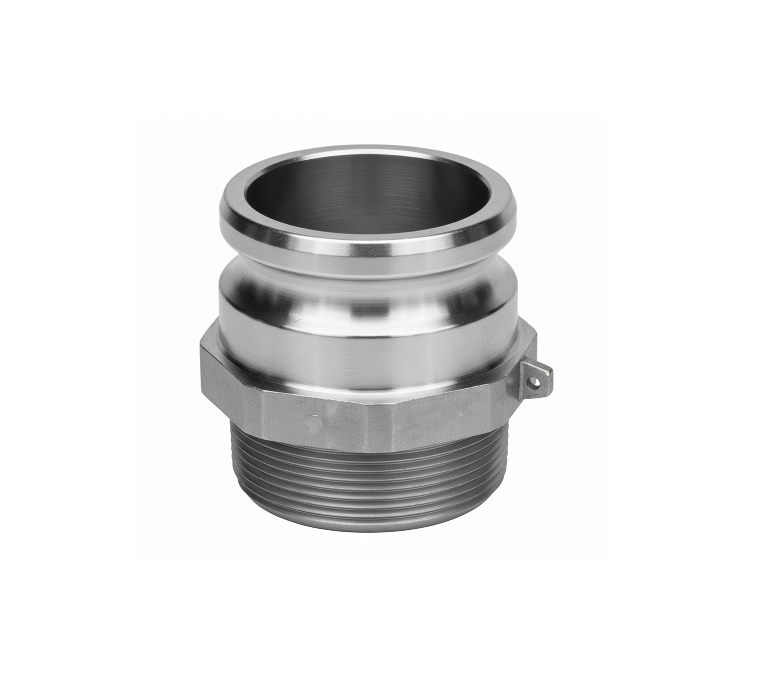Camlock Type F - Male Adapter, Aluminum — Devcophil