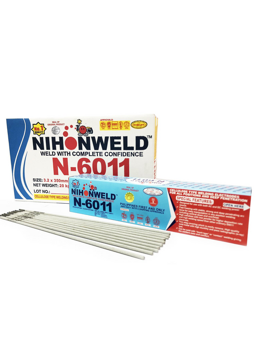 NIHONWELD Cellulosic Welding Electrodes – N-6011