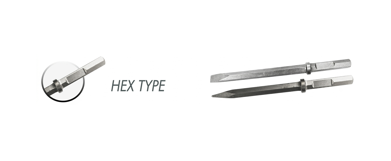 Powercraft Hex Type Chisels