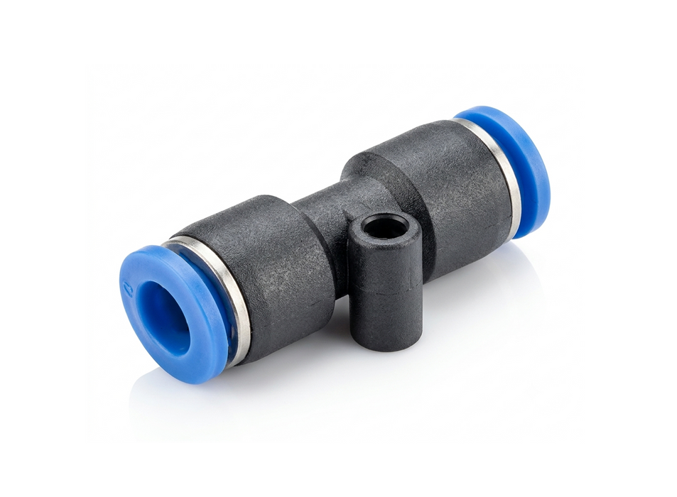 PU Straight Union Push-to-Connect Pneumatic Fitting