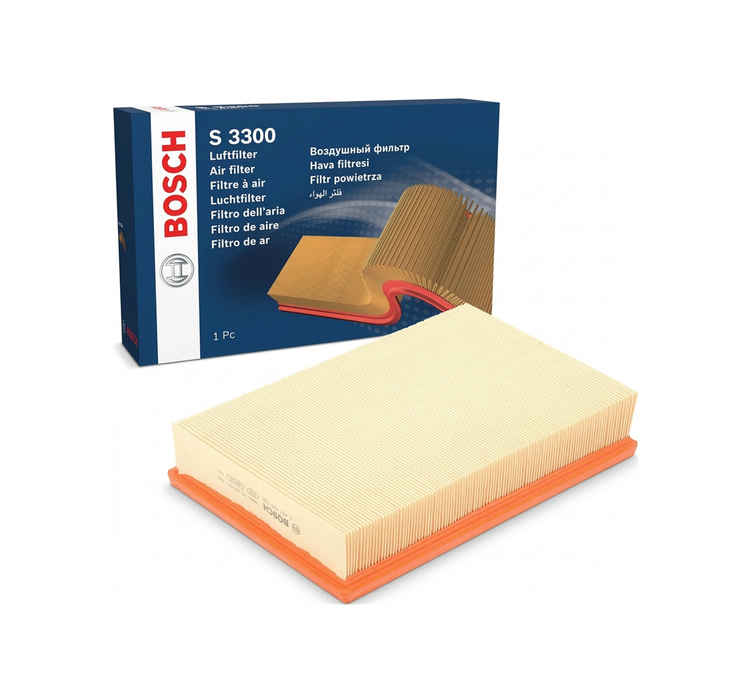 Bosch Air Filter Insert, Element – S 3300, S 3333, S 3585, S 3607, S 3697, S 3698