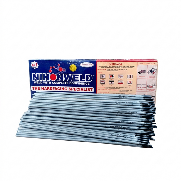 NHF-600 NIHONWELD Hardfacing Welding Electrodes – Non-Machinable