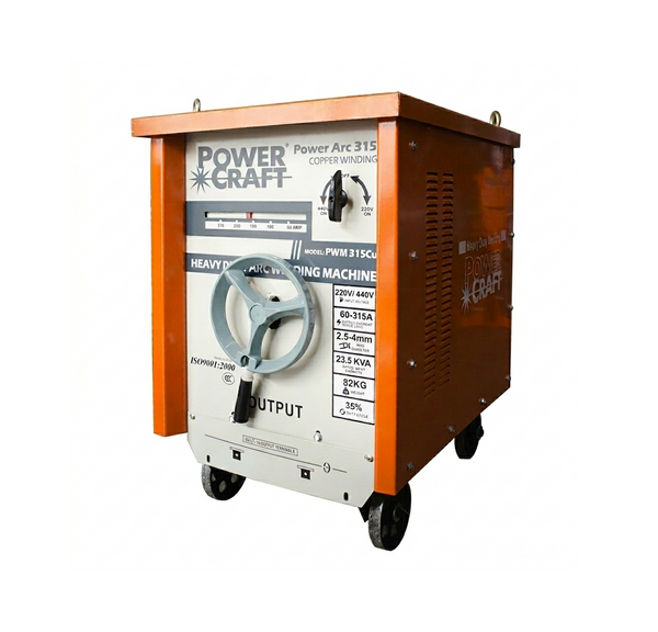 Powercraft AC Transformer Arc Heavy Duty Welding Machine (Copper) - PWM 315CU, PWM 500CU