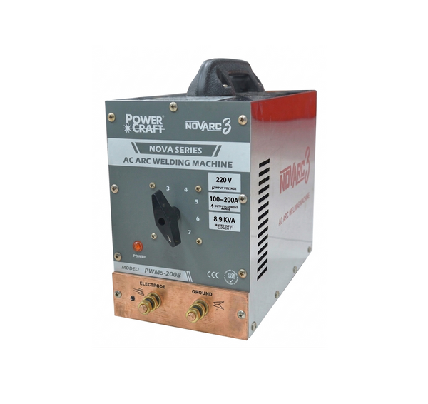 Powercraft AC Compact Transformer Arc Welding Machine - PWM5 200B, PWM5 300B, PWM6 200В, PWM6 300B
