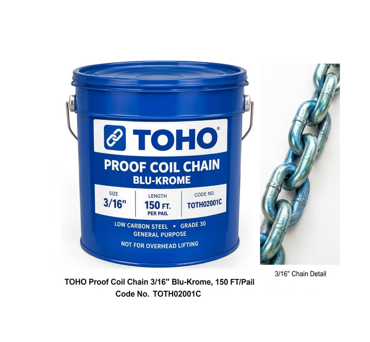 TOHO Proof Coil Chains