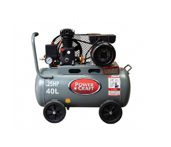 Powercraft Belt Driven Horizontal Air Compressor – PAC 02540, PAC 0565, PAC 1080