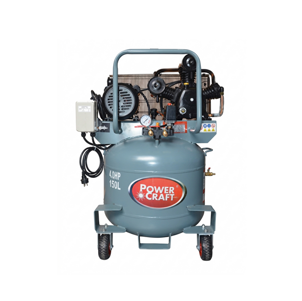 Powercraft Belt Driven Vertical Air Compressor – PAC 40155V3S, PAC 55200V2S, PAC 55203V2S