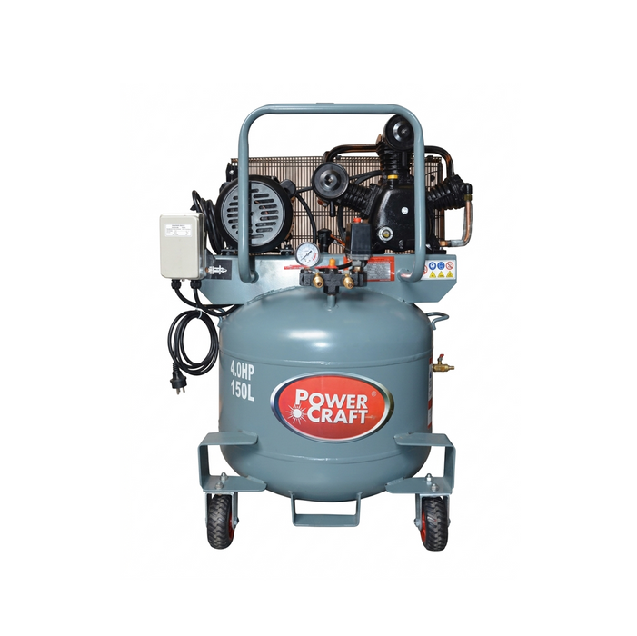 Powercraft Belt Driven Vertical Air Compressor – PAC 40155V3S, PAC 55200V2S, PAC 55203V2S