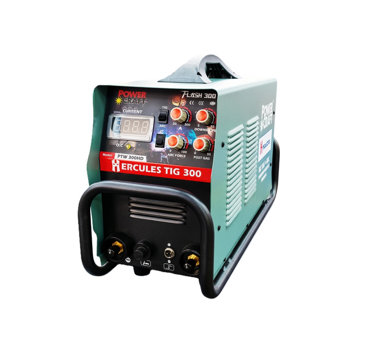 DC TIG + ARC Inverter Welding Machine Powercraft – PTW 300HD, PTW 250i