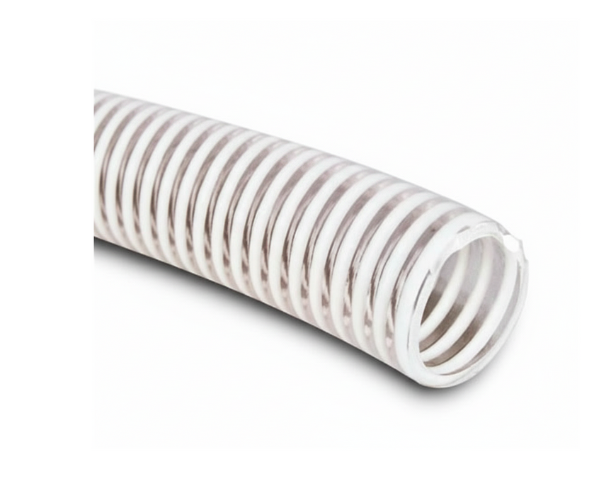 Hanflex PVC White Suction & Discharge Hose