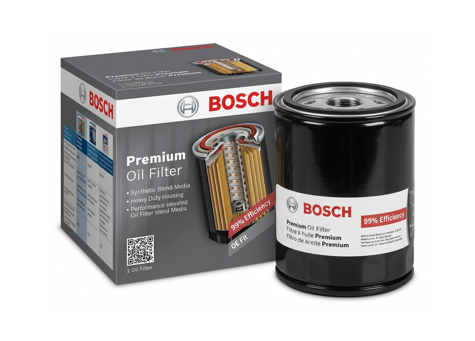 Bosch Oil Filter, Spin-On - 3410, 3422, P 7022