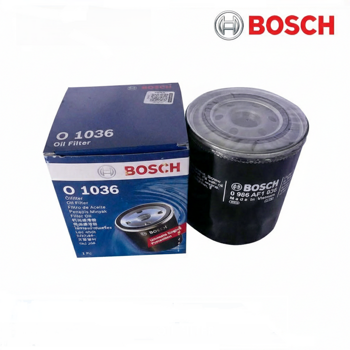Bosch Oil Filter, Spin-On - O 1034, O 1036, O 1037, O 1038, O 1039, O 1040