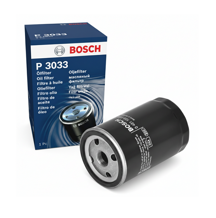 Bosch Oil Filter, Spin-On, P 2056, P 3033, P 3050, P 3086, P 3105, P 4026, P 2003