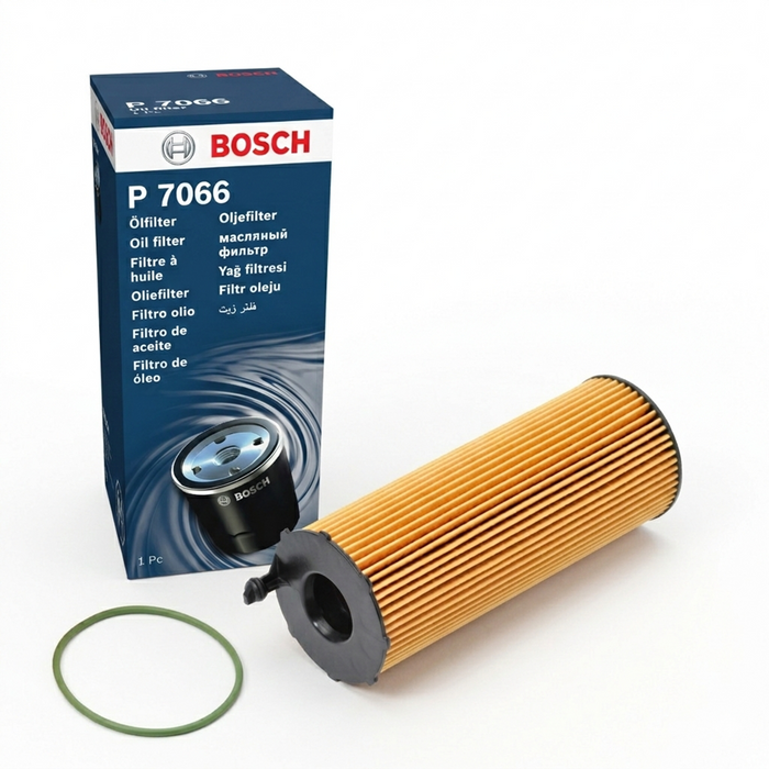 Bosch Oil Filter, Element - P 7061, P 7066, P 7075