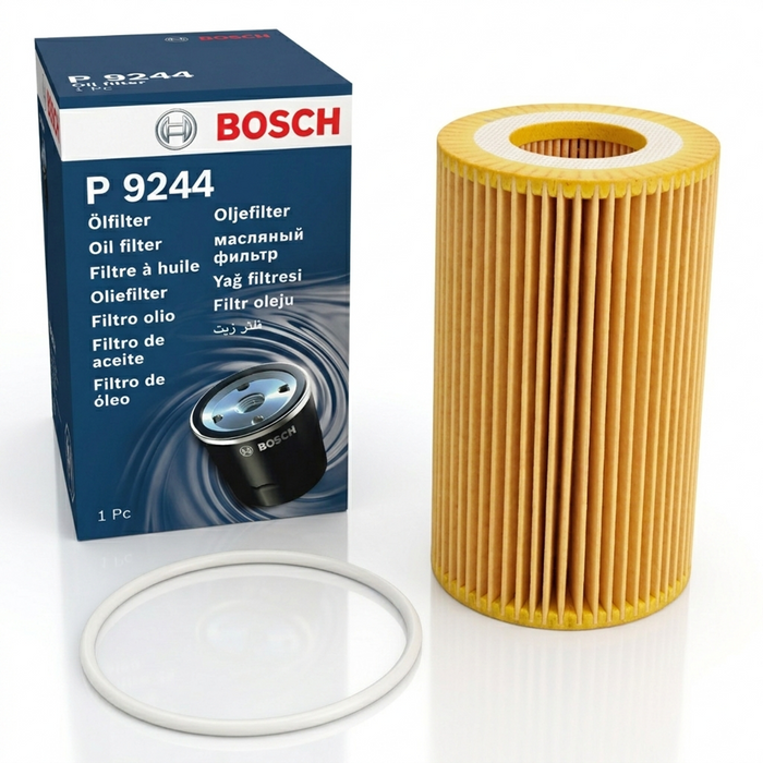 Bosch Oil Filter, Element - P 9193, P 9244, P 9249, P 9257, P 9306, P 9616