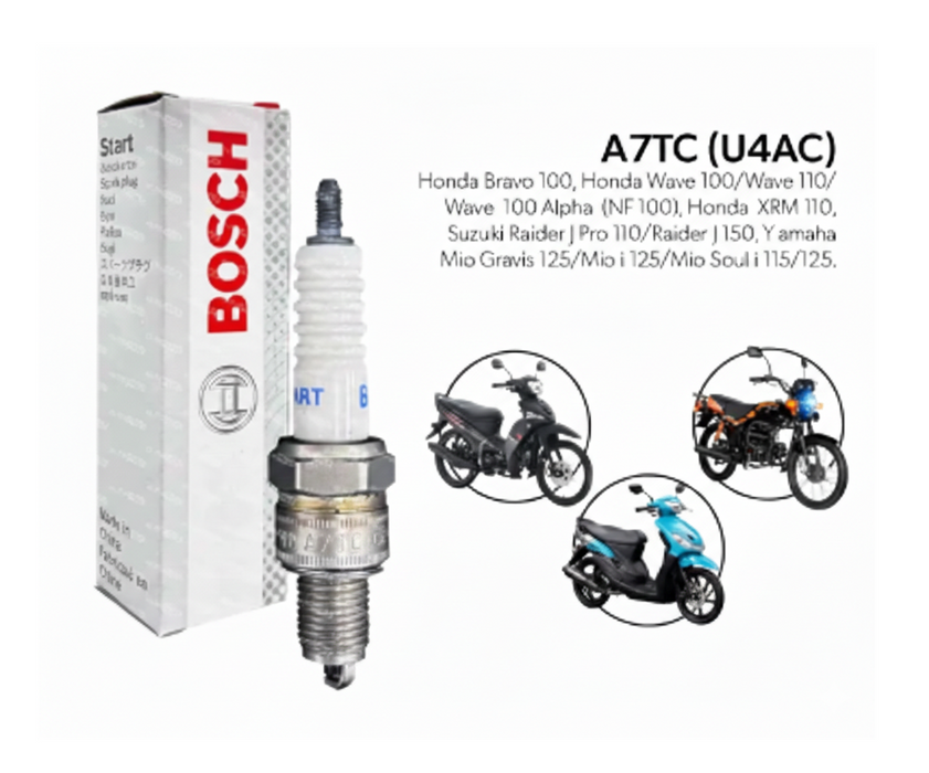 Bosch Start (Copper) Spark Plugs - Motorcycle