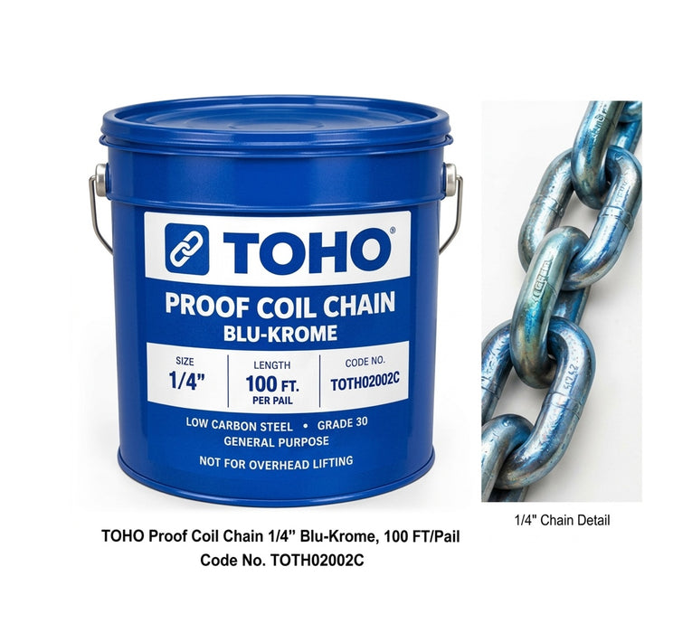TOHO Proof Coil Chains