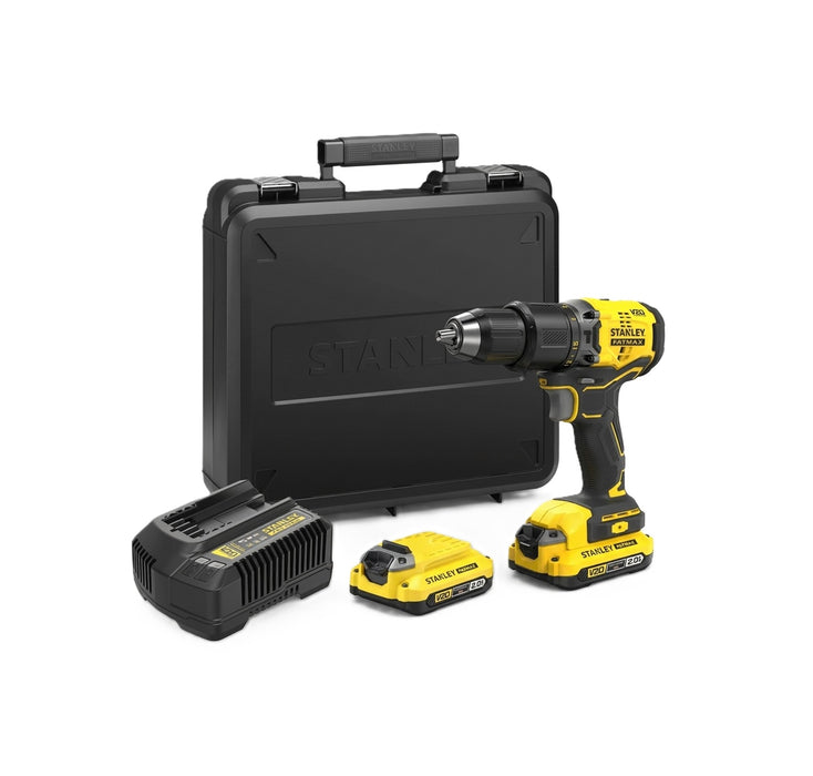 STANLEY V20 Cordless Brushed Hammer Drill- SCD711D2K