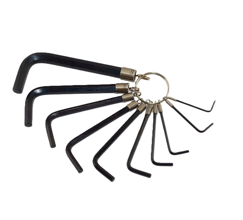 STANLEY 10PC Hex Key Set-Ring, 1/16"-3/8"