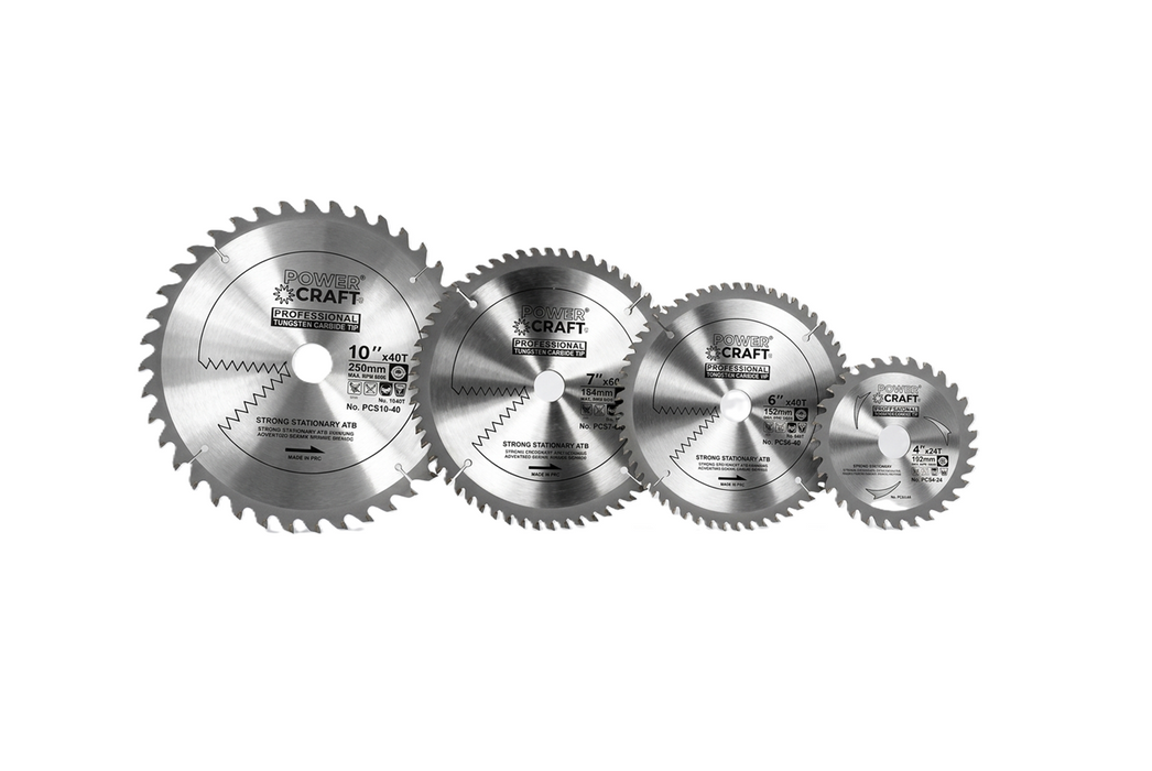 Powercraft TCT Professional Type Circular Saw Blades - For Wood